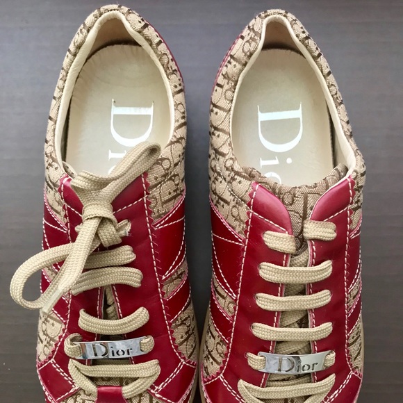 CHRISTIAN DIOR Diorissimo Low Top Sneakers - Picture 5 of 8